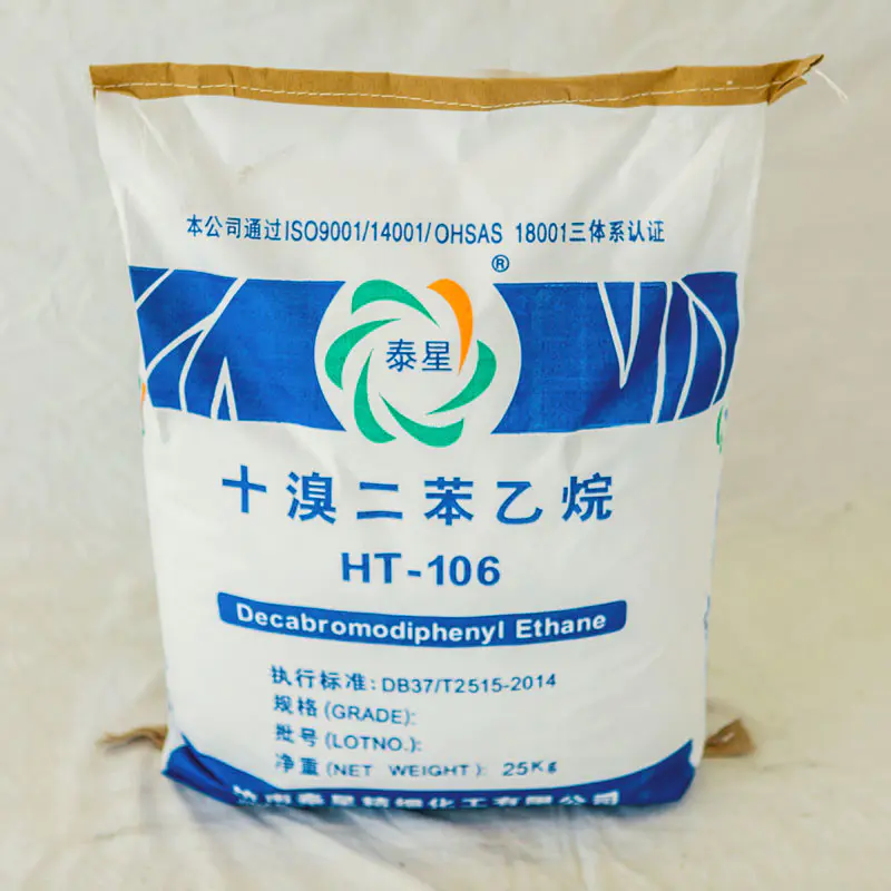 Plastics သို့ DBDPE ၏ အချိုးအစားသည် မည်မျှရှိသနည်း။